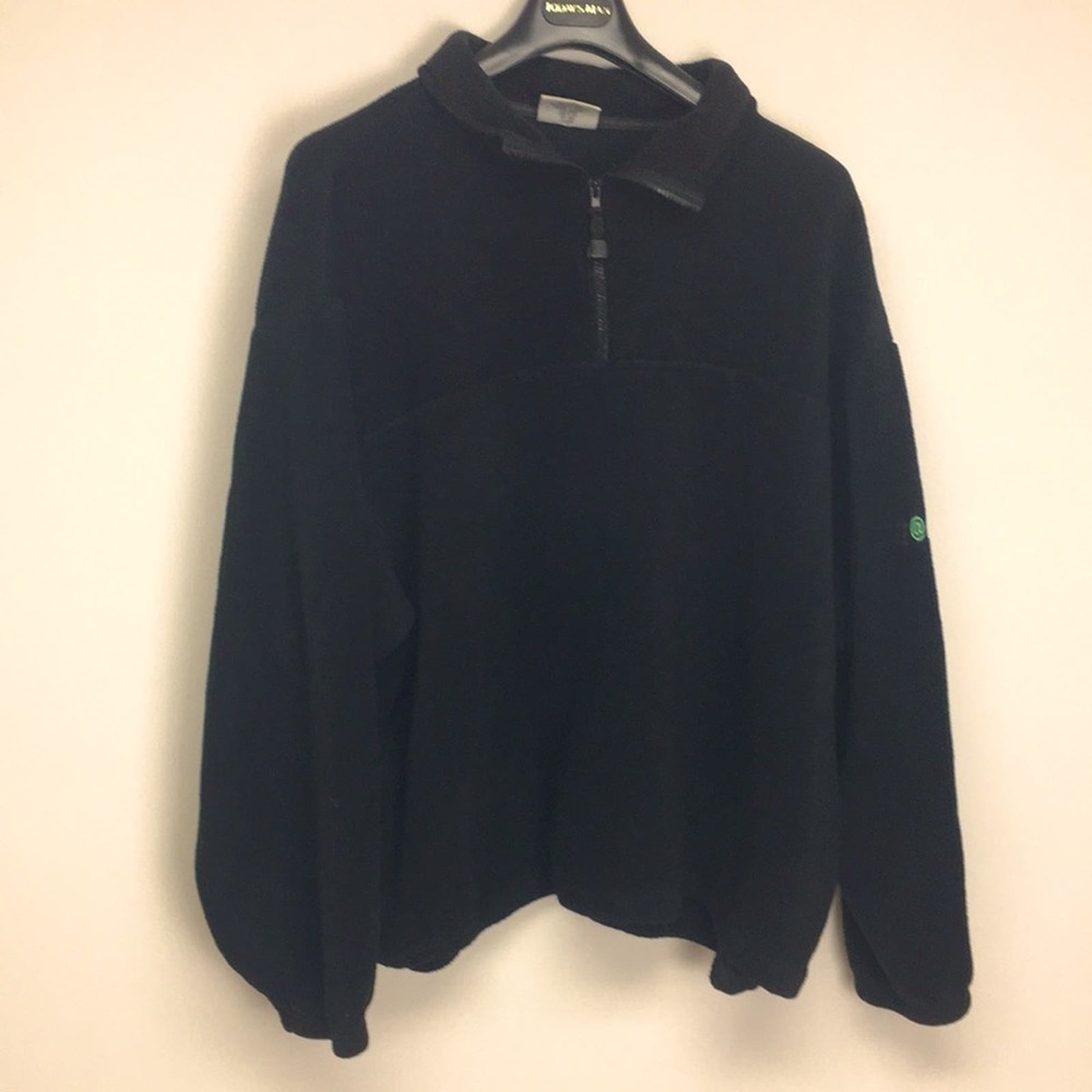 Timberline's man's black comfortable fleece machine-washable sweatshirt size XXL